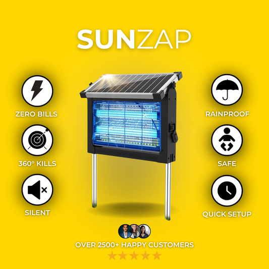 The SunZap - Solar Bug Zapper